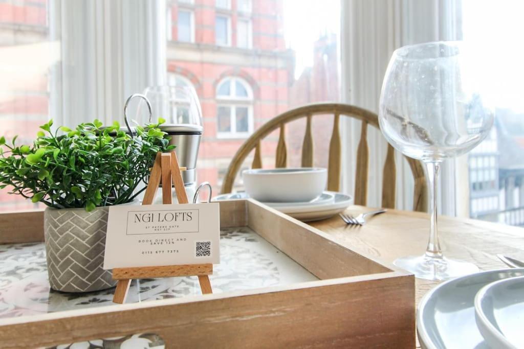 Spacious City Centre Lace Market Apartment Nottingham Esterno foto